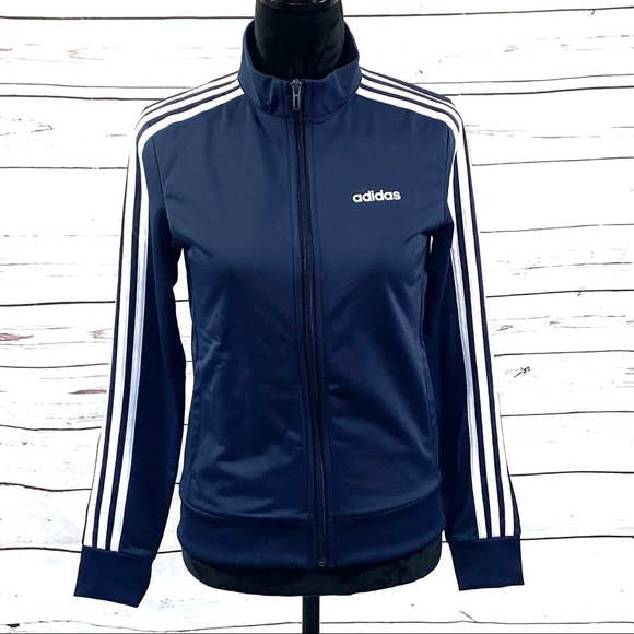 adidas Jackets & Blazers - Adidas Essentials Tricot Track Jacket Navy Size XS